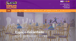 Desktop Screenshot of espacoencantado.com.br